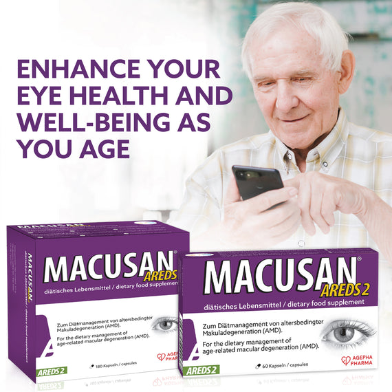 MACUSAN® AREDS2 - 180 Capsules