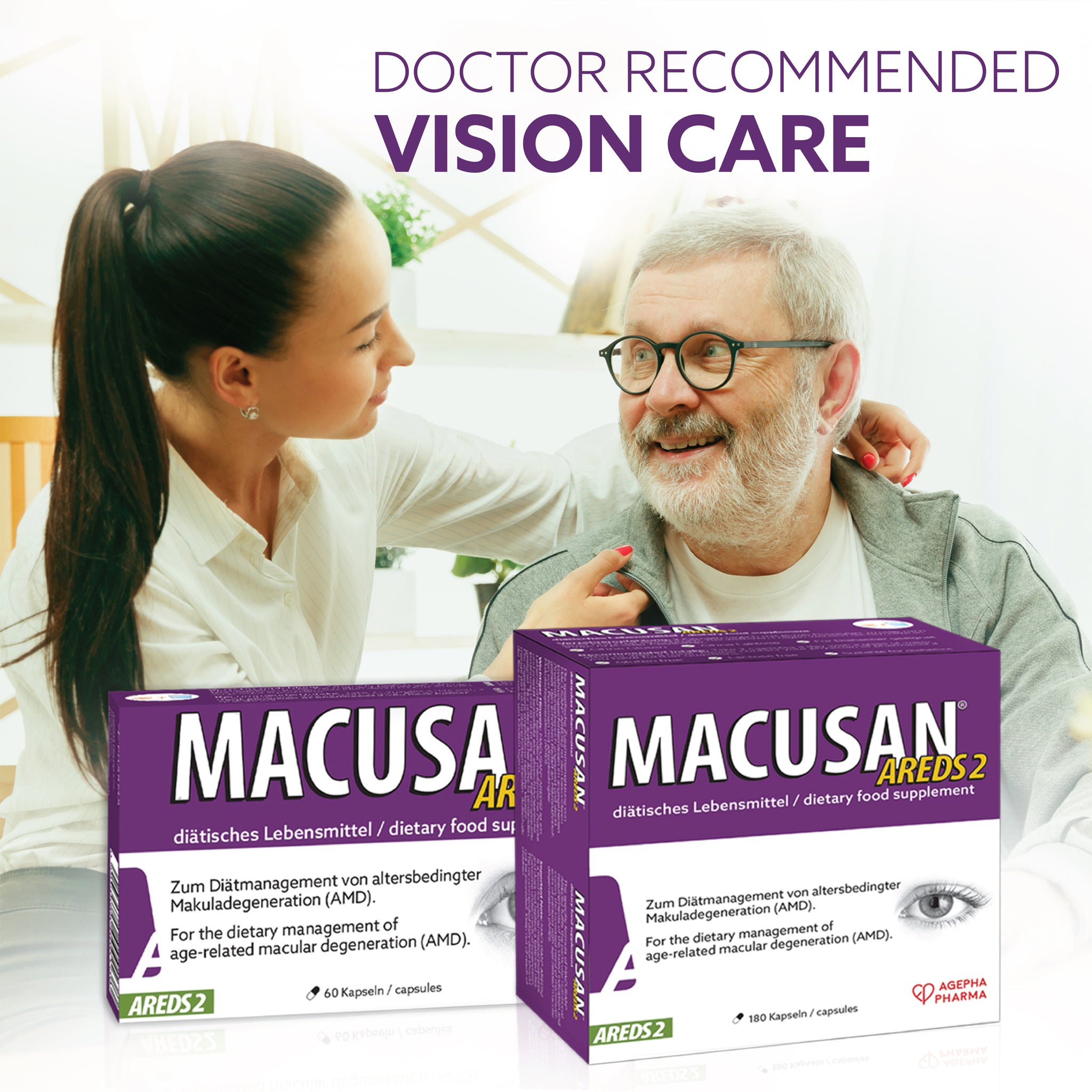 MACUSAN® AREDS2 - 180 Capsules