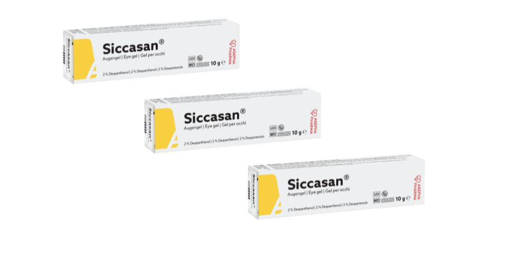 SICCASAN® AUGENGEL 3ER PACK