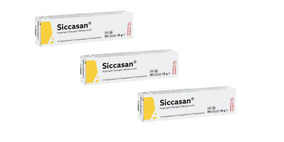 SICCASAN® AUGENGEL 3ER PACK