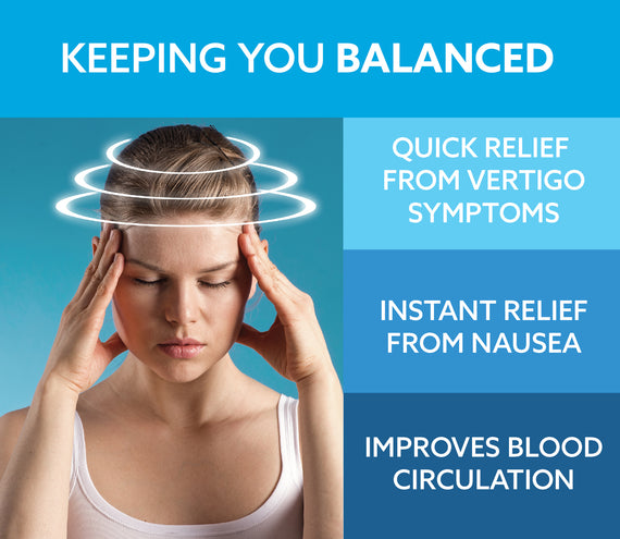 Vertigo Komplex provides relief from vertigo symptoms, nausea and improves blood circulation