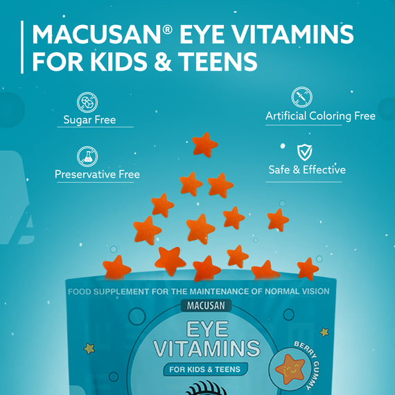 EYE VITAMINS FOR KIDS AND TEENS