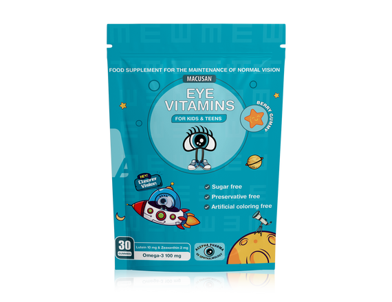 EYE VITAMINS FOR KIDS AND TEENS