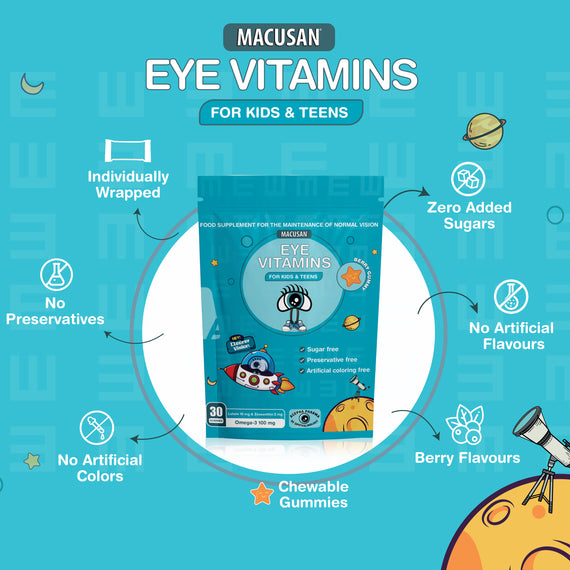 EYE VITAMINS FOR KIDS AND TEENS