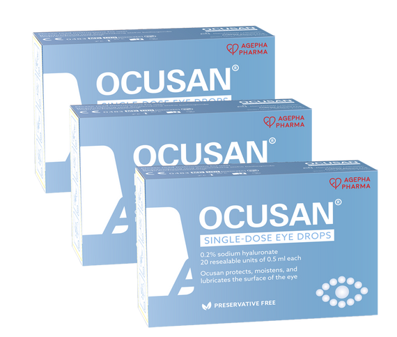 OCUSAN® AUGENTROPFEN 3ER PACK