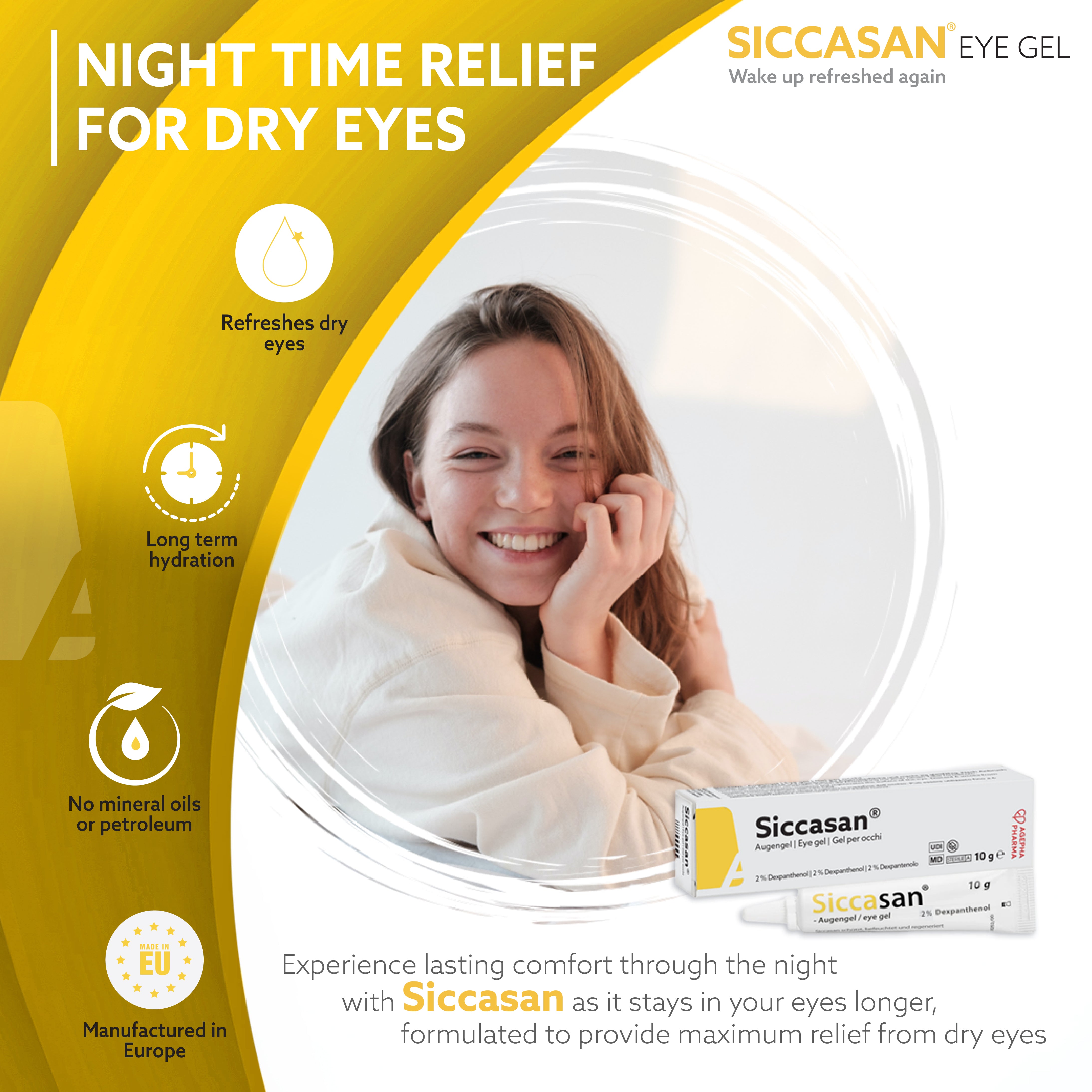 SICCASAN® EYE GEL PACK OF 3