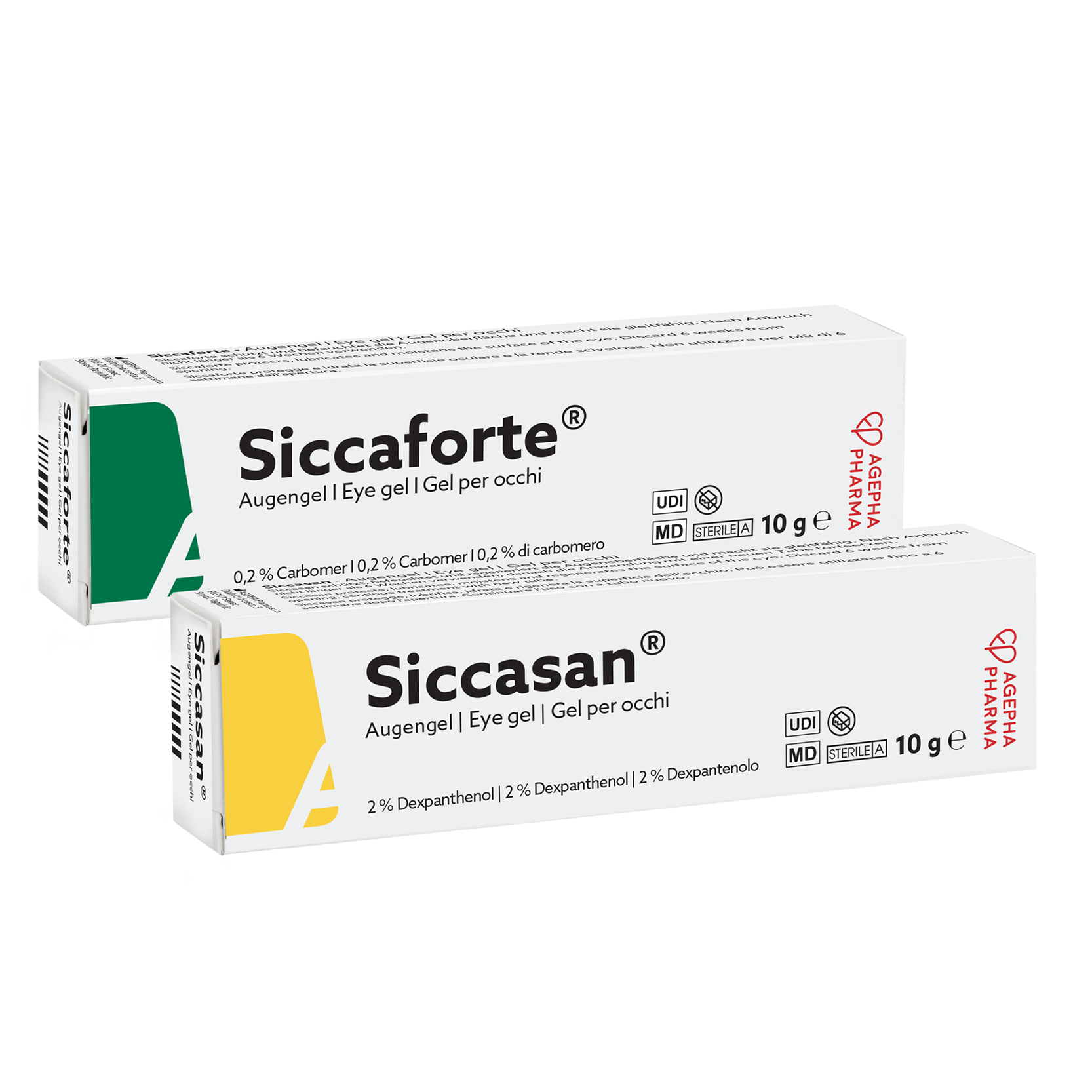 SICCASAN & SICCAFORTE AUGENGEL VALUE PACK