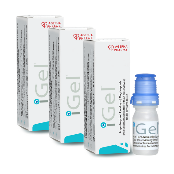 iGEL® - AUGENTROPFEN 3er-Packung