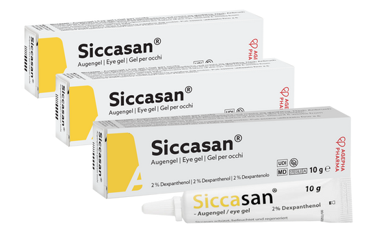 SICCASAN® AUGENGEL 3ER PACK