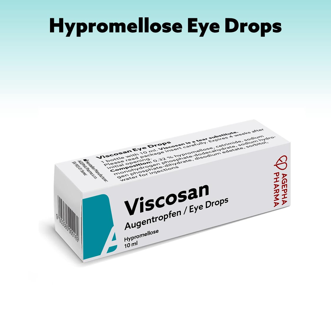 VISCOSAN - AUGENTROPFEN 3ER PACK