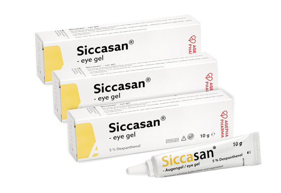 SICCASAN® AUGENGEL 3ER PACK