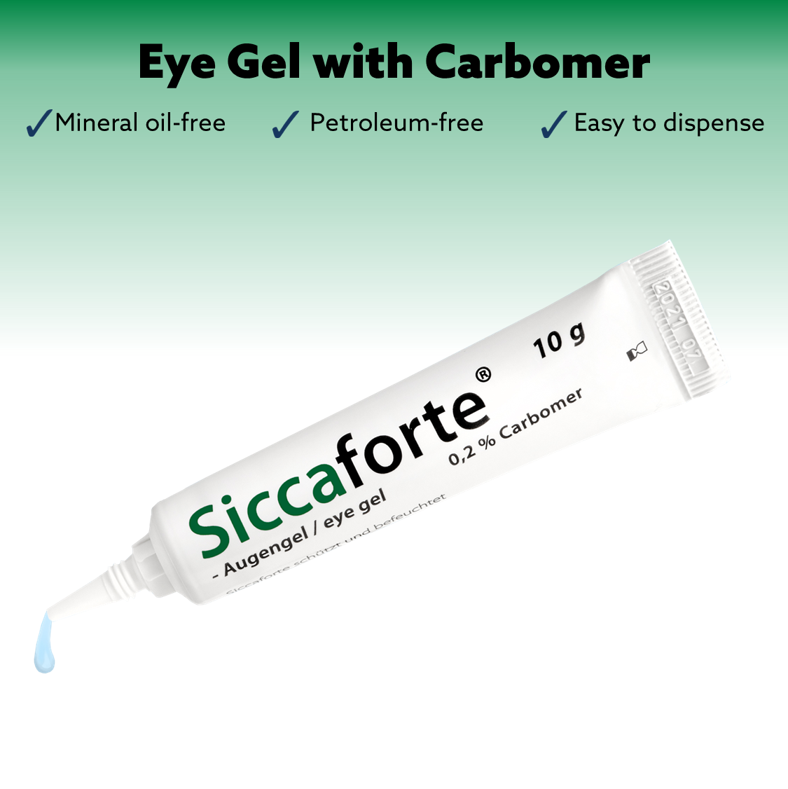 SICCAFORTE® AUGENGEL 3ER PACK